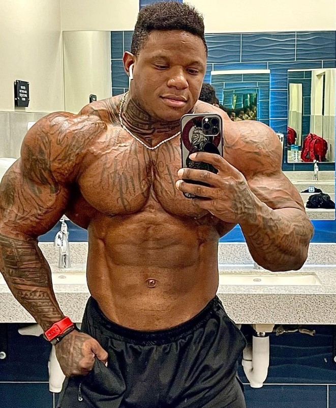 American Bodybuilder, 2023 New York Pro winner Tonio Burton (Source: Instagram)