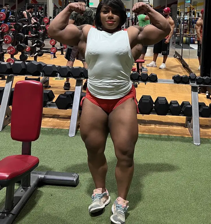 Noof Yusuf Abdulla in her incredible physique