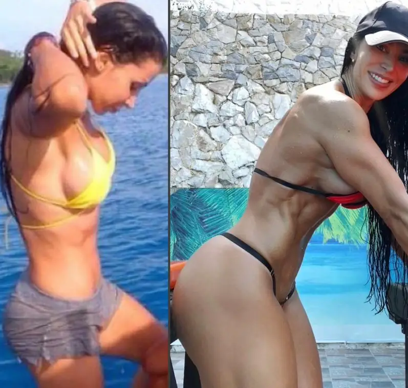Ana Cozar Before and After (Source: Instagram)