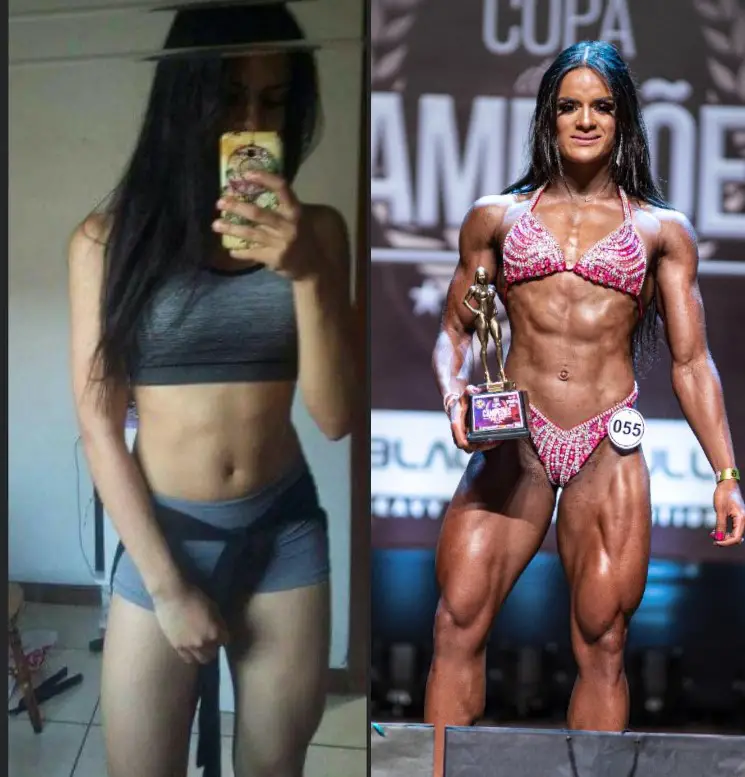 Luisa Venom Before and After Workout Journey