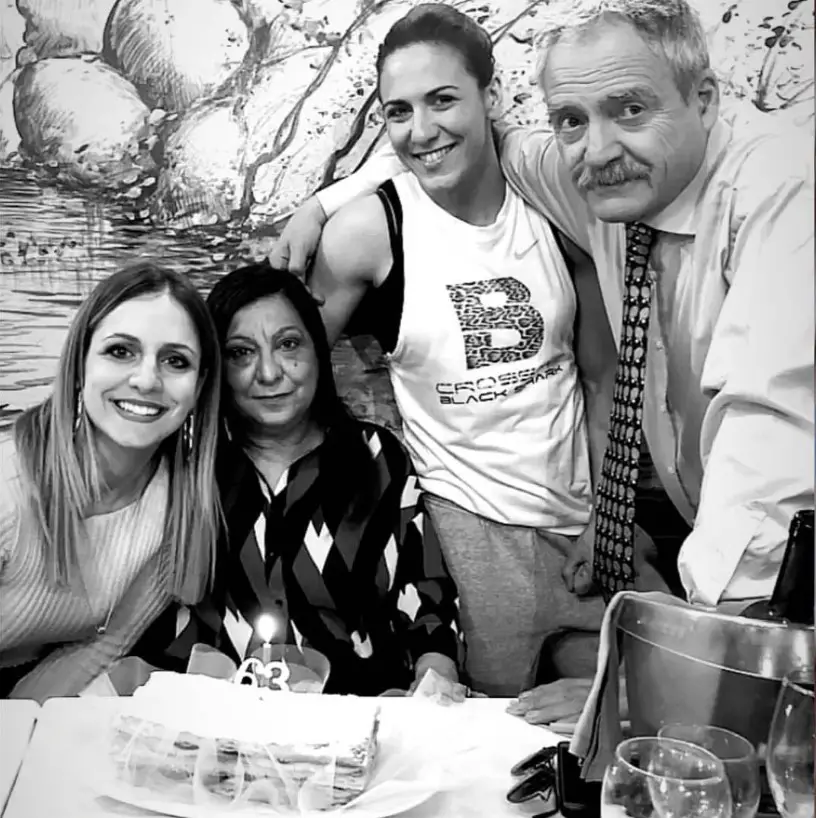 Danila Capaccetti with her family (Source: Instagram)