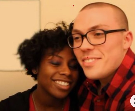 Dominique Boxley with her husband Anthony Fantano (Source: Pinterest)