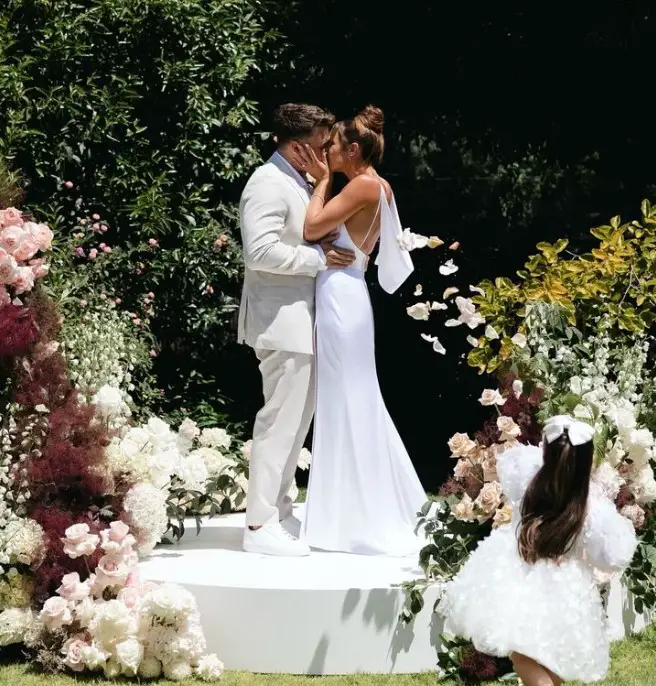 Kayla Itsines married her best friend and husband, Jae Woodroffe (Source: Instagram)