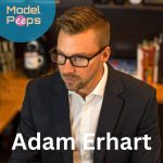 Adam Erhart on Coat and Suit
