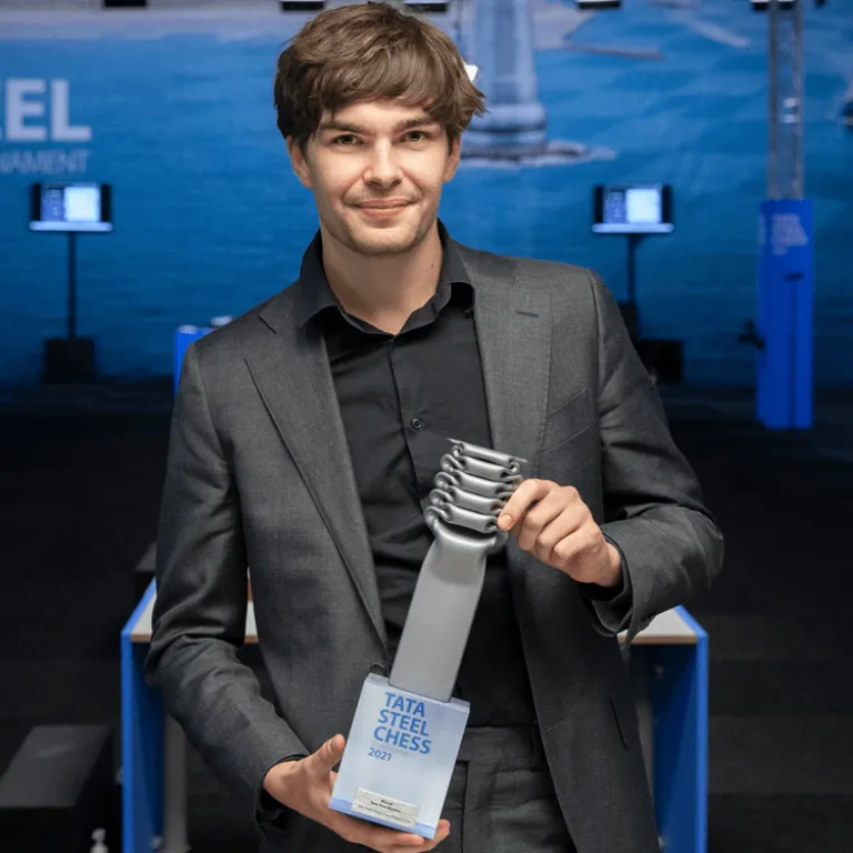 Jorden van Foreest won the 2021 Tata Steel Chess Masters