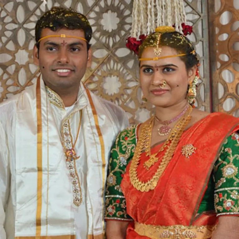 Koneru Humpy And Her Husband, Anvesh Dasari, At Their Wedding