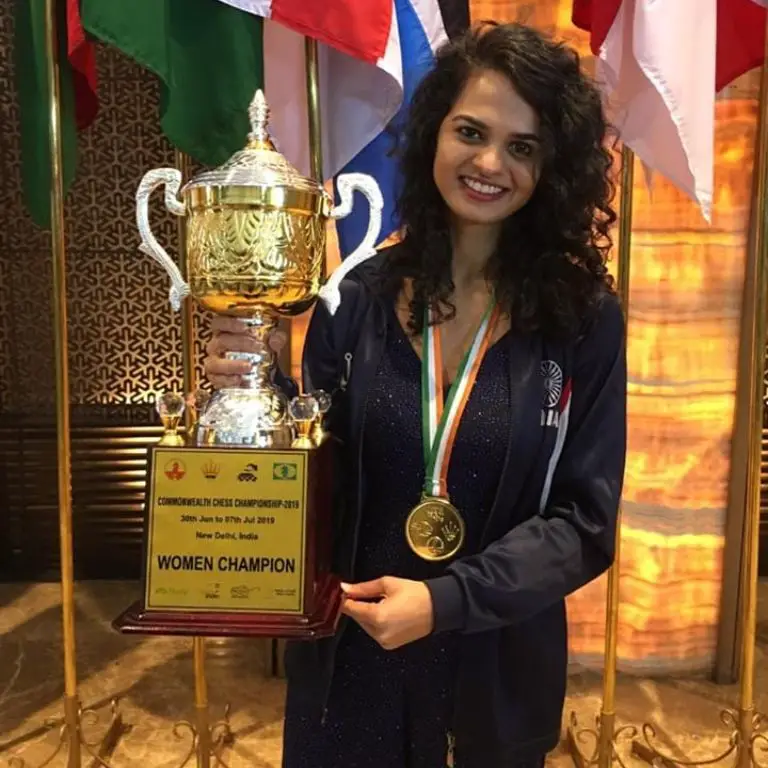 Tania Sachdev, An Indian Chess International Master, Won A Gold Medal In The 2019 Commonwealth Chess Championship