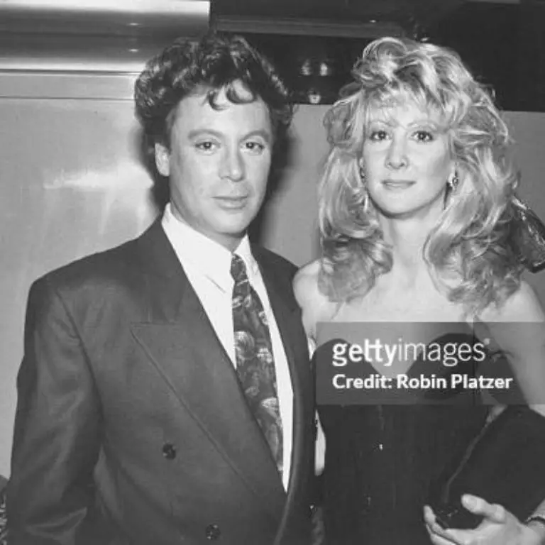 American singer Eric Carmen with his second wife, Susan