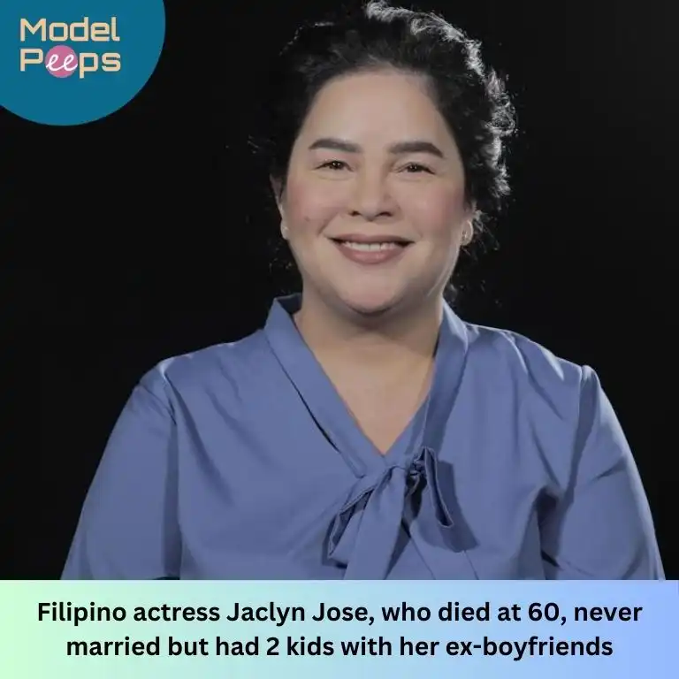 Filipino actress Jaclyn Jose, who died at 60, never married but had 2 kids with her ex-boyfriends