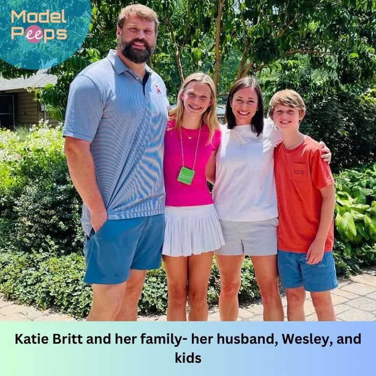 Katie Britt and her family- her husband and kids