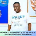 Nigerian actor John Okafor aka Mr. Ibu, who died at 60, had more than 10 children from two wives