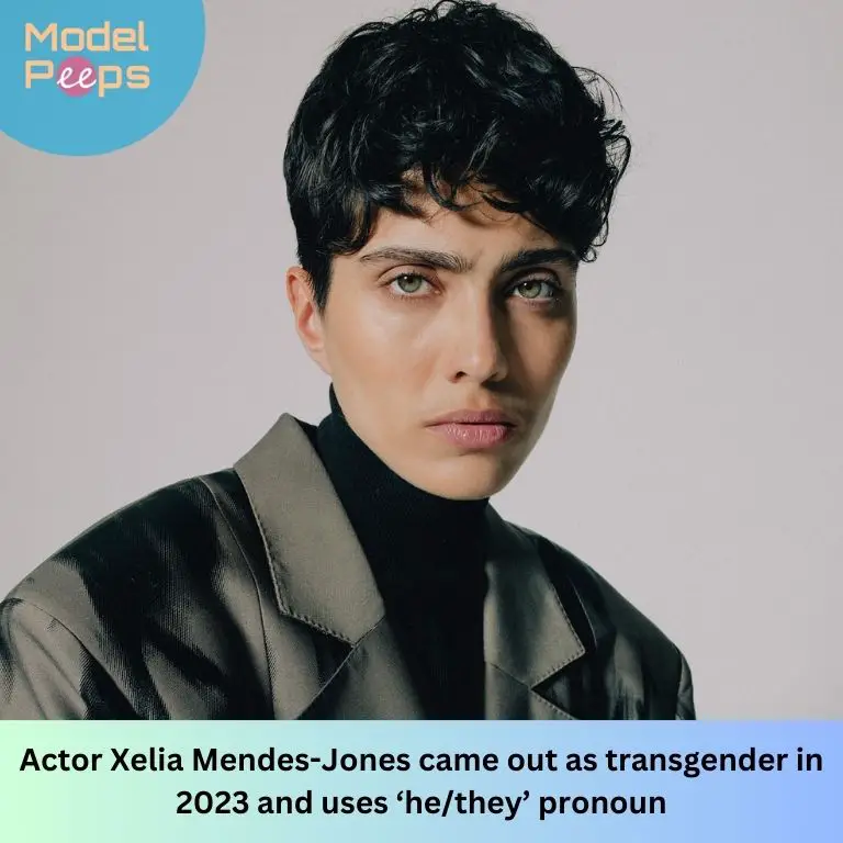 Actor Xelia Mendes-Jones came out as transgender in 2023 and uses ‘he/they’ pronoun