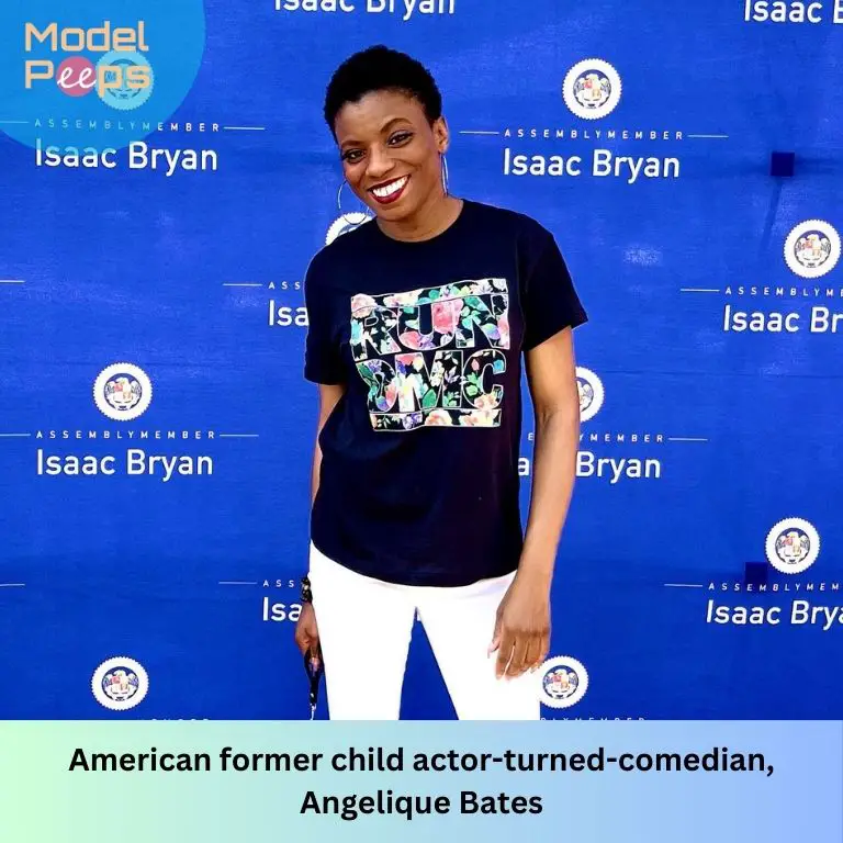 American former child actor-turned-comedian, Angelique Bates
