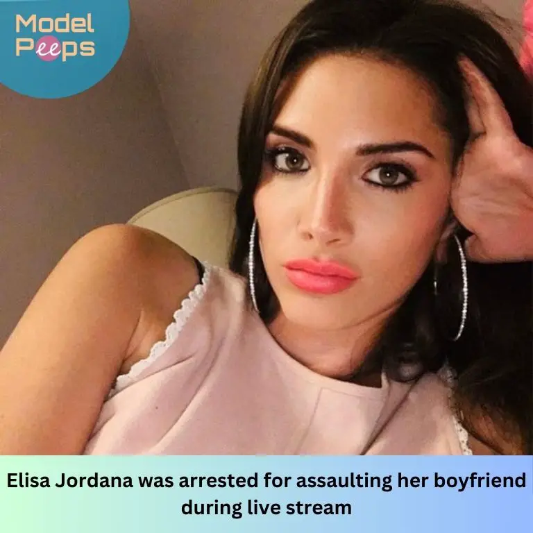 Elisa Jordana was arrested for assaulting her boyfriend during live stream