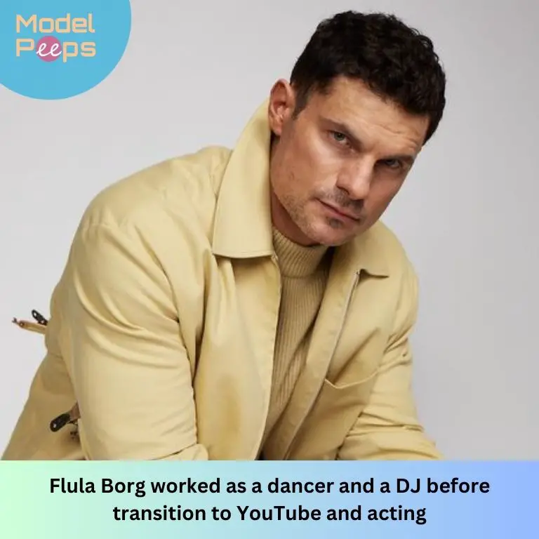 Flula Borg worked as a dancer and a DJ before transitioning to YouTube and acting