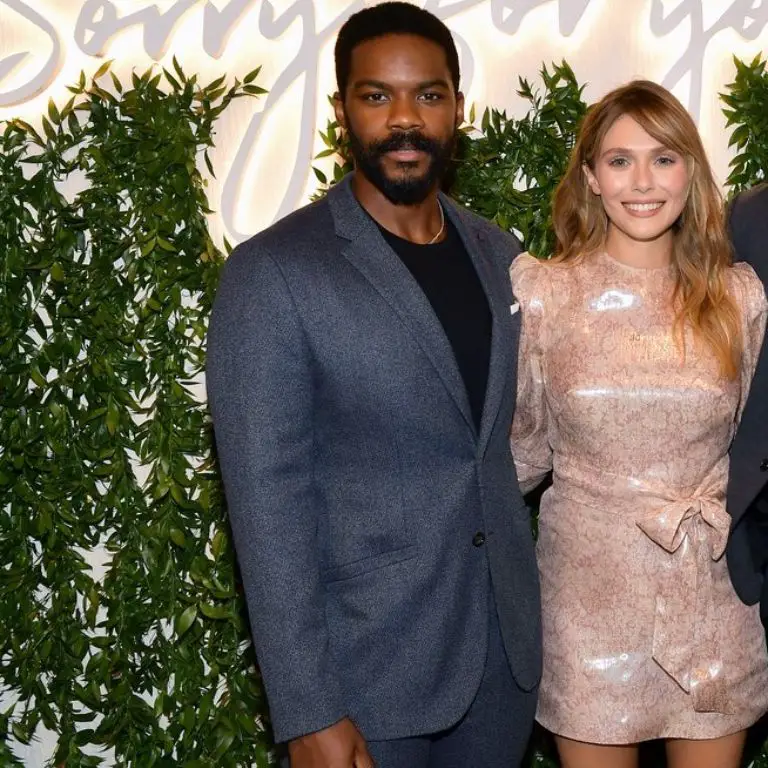 Jovan Adepo and his Sorry For Your Loss co-star Elizbeth Olsen played on-screen lovers