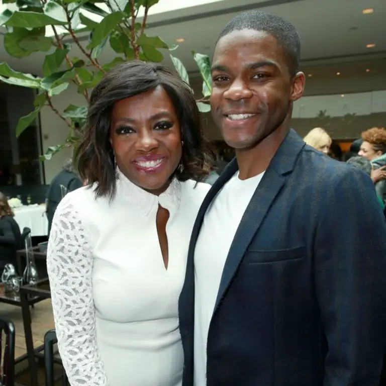 Jovan with his Fences co-star and on-screen mother, Viola Davis