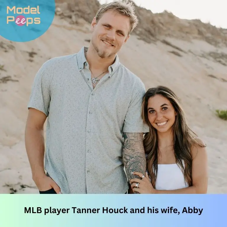 MLB player Tanner Houck and his wife, Abby