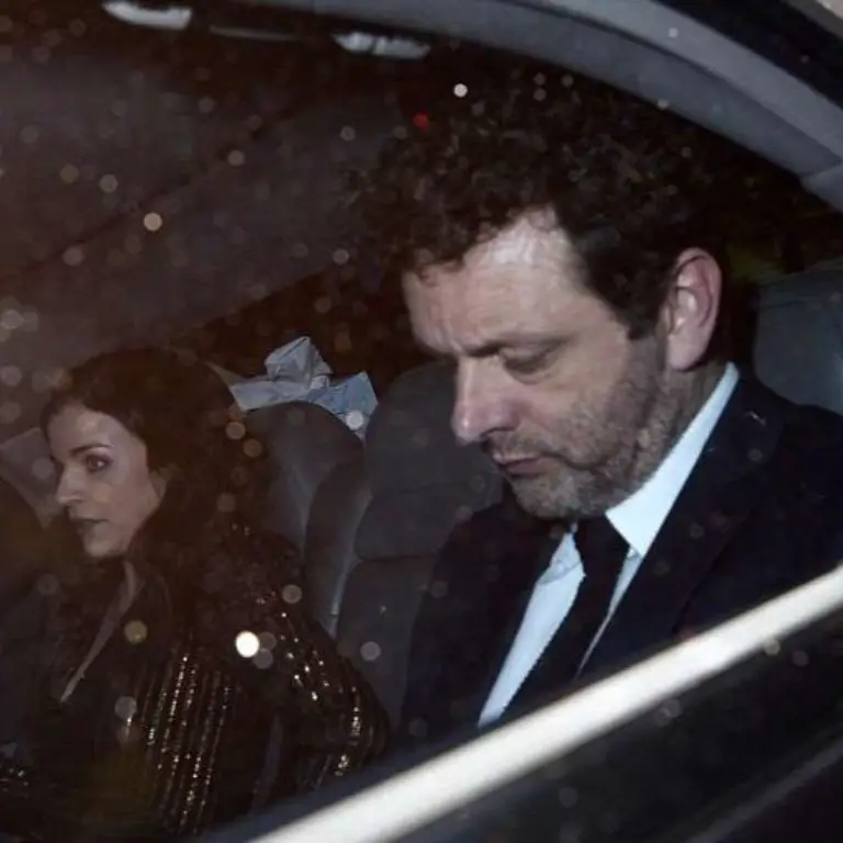 Sheen and Aisling pictured together as they left the 2018 NHS Heroes Awards in the same car