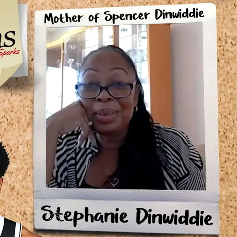 Spencer Dinwiddie's mother, Stephanie