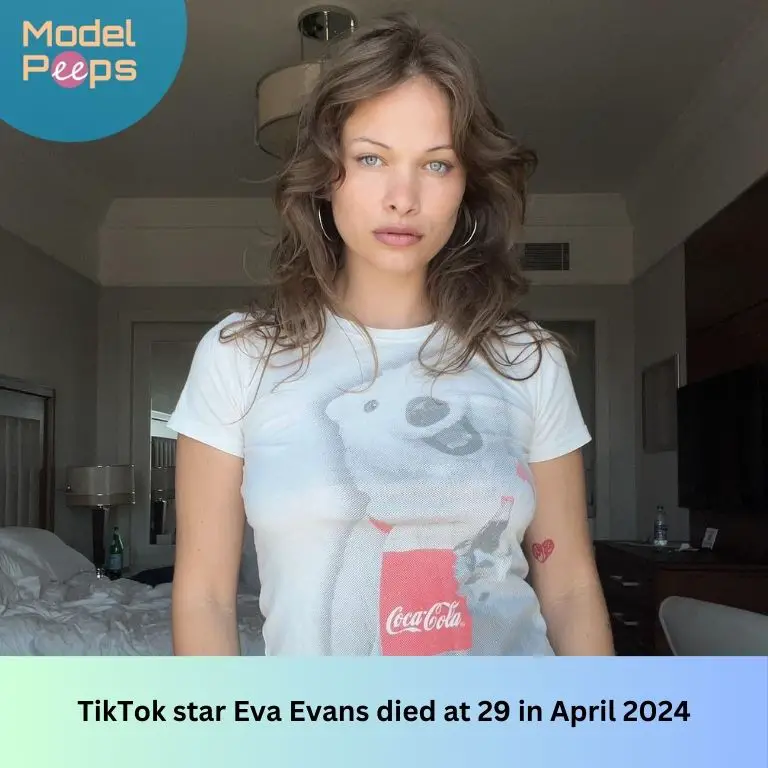 TikTok star Eva Evans died at 29 in April 2024