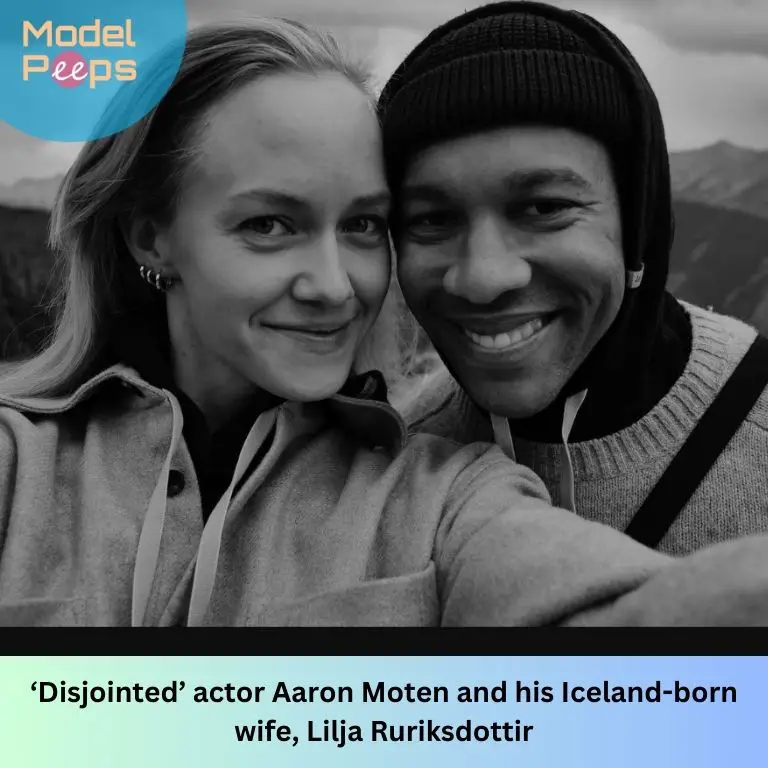 ‘Disjointed’ actor Aaron Moten and his Iceland-born wife, Lilja Ruriksdottir