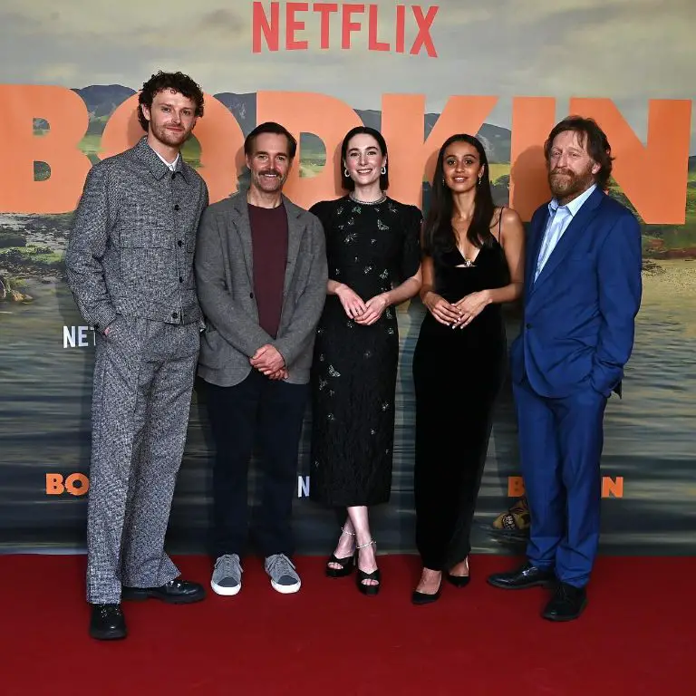 Actor Chris Walley During the Bodkin Screening on Netflix