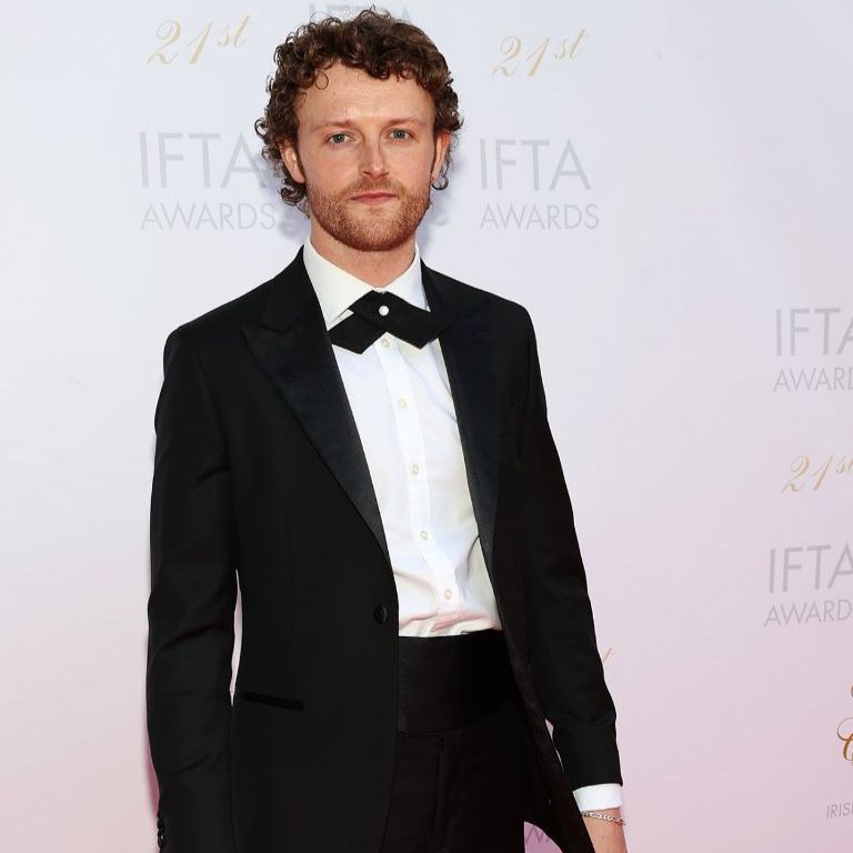 Chris Walley on the red carpet for IFTA awards
