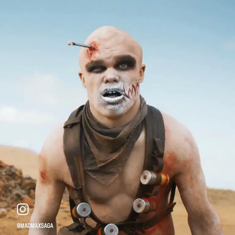Sean Millis, in his character as Lone War Boy in Furiosa: A Mad Max Saga