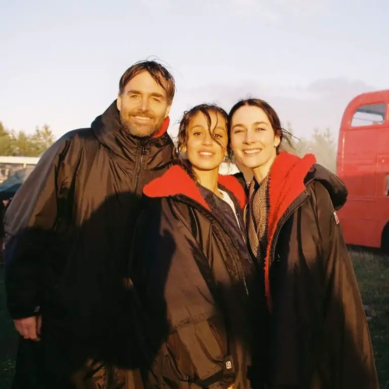 Cara with her Bodkin co-stars