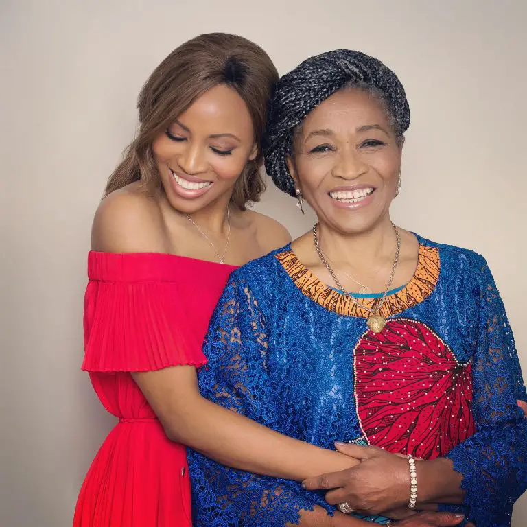 Chiwetel Ejiofor’s sister, Zain, and his mother, Obiajulu